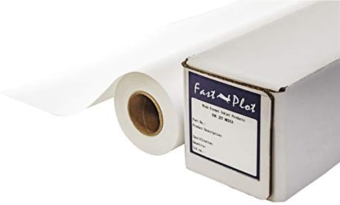 Removable Self Adhesive Polypropylene Banner 8 mil WP - 24" x100FT - 2" core