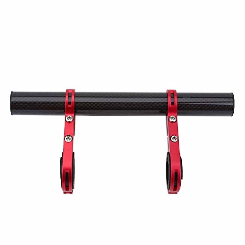 image for SolUptanisu Bike Handlebar Extender Carbon Fiber Bicycle Double Handle