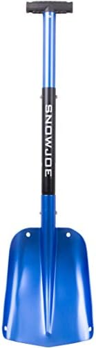 All-Purpose Durable Lightweight Aluminum Design Telescoping Compact Blue Utility Snow Shovel
