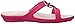 crocs Women's Sanrah Circle Bow W Dress Sandal, Raspberry/Oyster, 7 B(M) US