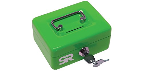 SR | Save Right MINI (SR-9205) Multi-Purpose Petty Cash Box Toy Storage (Lime)
