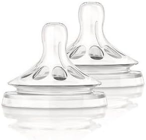 Philips Avent New Baby Bottle Natural Teat for 0 Months Plus Scf651/27 0m+ Good Gift for Mom and Baby Fast Shipping Ship Worldwide