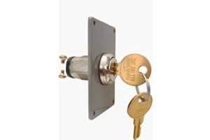 Artist Unknown Universal Touch Switch, Gray, Automatic, Push Button, Plastic, Parallel Circuit, Normally Closed Contact, Mounting Plate, 2 Keys, 2.5" W x 3.1" L x 0.8" H