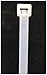 Heavy Duty Cable Zip Ties. Durable strong nylon tie wraps, 120 LB Tensile Strength (9 Inch 100 Pack, White)