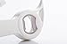 Wellehomi Side Smooth Edge Safety Cut Held Manual Can Opener, for Seniors, Arthritis, Suitable for Left Handed