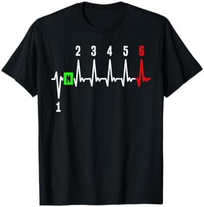 Amazon.com: 1N23456 Motorcycle Shift Biker Motorcyclist T-Shirt