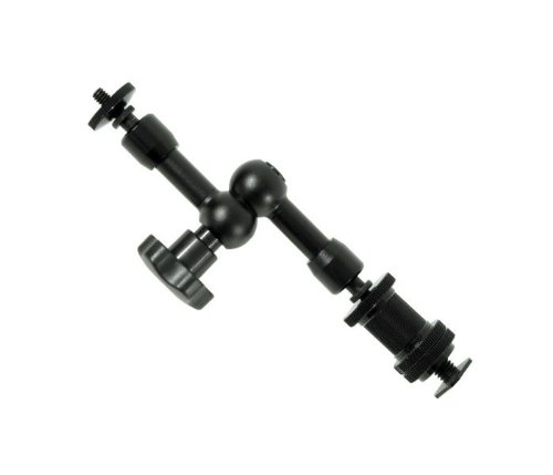 Khalia-Foto Magic Arm 7 Inch 18 cm Tripod for Video DSLR Camera Monitor Black
