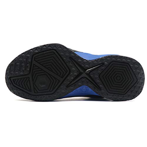 Beita Girls Basketball Shoes Boys High Tops Sneakers Athletic Trainers Shoes for Big Kids, Children, Teens, Boys, Professional Anti-Skid & Durable for Indoors & Outdoors BlackBlue