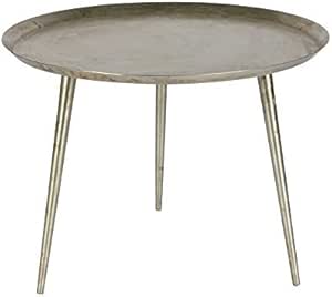 lounge-zone Mesa Auxiliar Mesa de Metal Mesa Salón Delight II Redondo