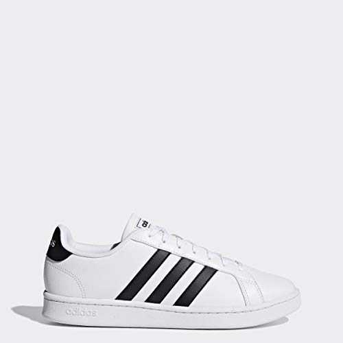 adidas Men's Grand Court, Core Black/Cloud White, 8.5 M US (The Best Squash Shoes)