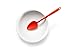GIR: Get It Right Silicone Spoon, High Heat Resistant Kitchen Tool - Non toxic cooking utensils for Nonstick Cookware, Cooking, Baking and Mixing, Ultimate - 13IN, Red
