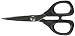 Kai 5 1/2 inch Embroidery Scissors, Black Handle