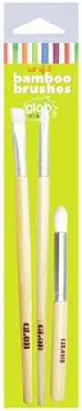 Glob Bamboo Brush Set of 3