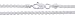 Sterling Silver Wheat Chain 2.6mm Solid 925 New Foxtail Spiga Necklace 24