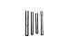 Fixxxer brand Stainless Steel 4 piece replacement for GLOCK GEN 4 Models 17 - 39, does not fit G36