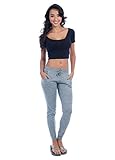 Women's Lightweight Fitted Skinny Joggers Sweatpants