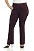 Rekucci Curvy Woman Ease in to Comfort Fit Barely Bootcut Plus Size Pant