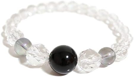 不運を寄せ付けない 前世から受け継がれた問題すら解決するとされる 最強の魔除け石モリオン 悪い波動を強力に浄化する水晶 最強コンビ 初回限定 魔除け 厄除け モリオン 17センチ 黒水晶 水晶 お守りに人気です パワーストーンブレス