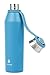 Manna Haute Matte Stainless Steel Double Walled Vacuum Insulated 18 oz Water Bottle | No Sweat | BPA Free | Keeps Drinks Hot 12 hours & Cold 24 Hours - Aquamarine