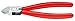 KNIPEX - 72 01 160 Tools - Diagonal Flush Cutter for Plastics (7201160), Red