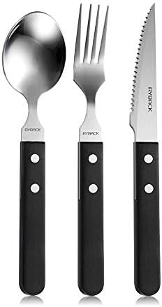 Stainless Steel Western Tableware Steak Knife And Fork Spoon Western Knife And Fork Steak Knife And Fork Spoon Lamb Knives Knife Set (Size : C)