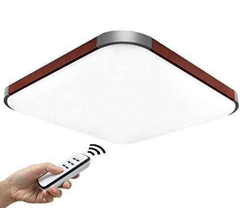 Natsen 50w Led Deckenlampe Modern Wandlampe Braun Deckenleuchten