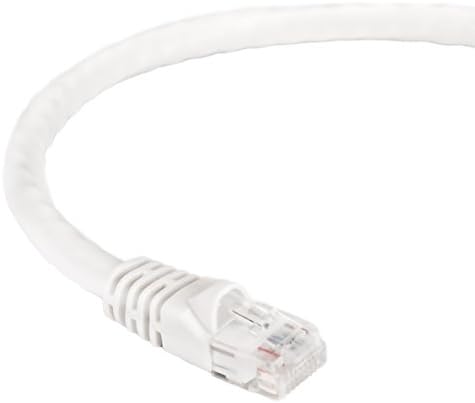 Otimo Ethernet Cable CAT6 Cable UTP Booted 30 FT - White - Professional Series - 10Gigabit/Sec Network / High Speed Internet Cable, 550MHZ