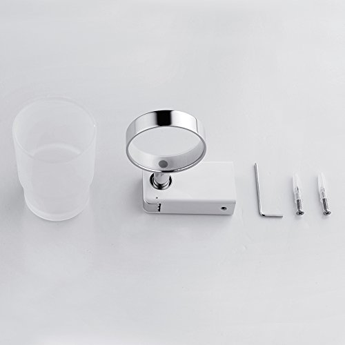 image for SR SUN RISE Bathroom Washroom Toothbrush Tumbler Holder with Retractab