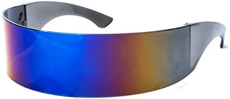 Alien Funky Robot Party Rave Futuristic Costume Sci-Fi Futuristic Sunglasses x
