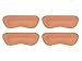 Leather Heel Grips Liner,Non Slip Inserts for Men Women Shoes Too Big,Shoe Filler Improved Shoe Fit and Comfort,Prevent Blisters (Khaki, Thciker)