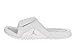 Nike Men's Jordan Hydro IV Retro Off White/Metallic Silver Sandal 10 Men US