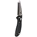 Benchmade - Griptilian 553 Knife, Plain Tanto, Satin Finish, Black Handle