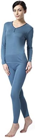 Women's Ultra Soft Thermal Underwear Long Johns Set Cotton Modal Winter Pajamas