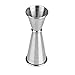 Double Jigger Set, Kmeivol Japanese Style Stainless Steel Bar Measuring Jigger 1 & 2 oz(30ml & 60ml), Cocktail Jigger to Your Home Bar Tools