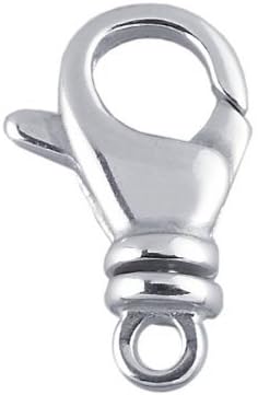 13.5 mm Sterling Silver Swivel Lobster Clasp Nickel Free