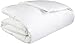 Amazon Brand – Pinzon Heavyweight Shed-Resistant White Down Comforter Blanket, King