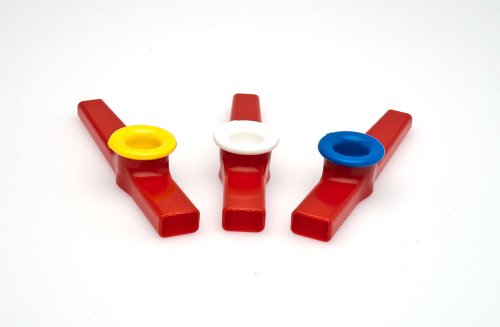 Music Treasures' Institutional Grade Kazoo _ RED - Pack of 100