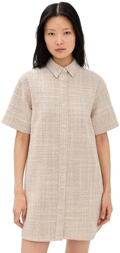 theory oversized shirt dress Striped Cotton Oversized Shirt Dress