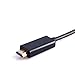 Eriotpy Gold Plated DP DisplayPort to HDMI HDTV Cable 6 Feet (Black)