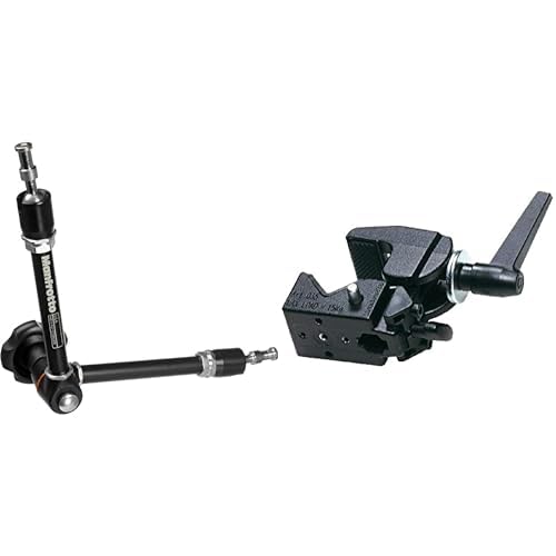 Manfrotto Variable Friction Arm, Black & 035 Ftc Super Clamp