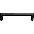Top Knobs - TK942BLK - Kinney Pull 5 1/16" - Flat Black - Lynwood Collection