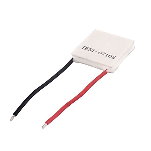 uxcell TES1-7102 2A 8V 10W 23x23x4.5mm Thermoelectric Cooler Peltier Plate Module
