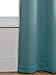 MYSKY HOME Bedroom Curtains 84 Inches Long Blackout Curtains for Living Room Teal Curtains for Kids Room Grommet Privacy Protect Room Darkening 1 Curtain Panel, 52 x 84 Inch, Teal