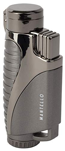 Mantello Ignite Triple Jet Flame Butane Torch Cigar Lighter