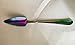 Choary 4 piece rainbow Grapefruit Spoons,6.1 inch Metal Stainless Steel rainbow Grapefruit Spoons