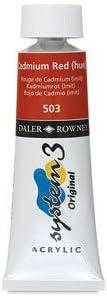 Daler - Rowney System 3 250ml Paint Ink Pot - Cadmium Yellow Hue