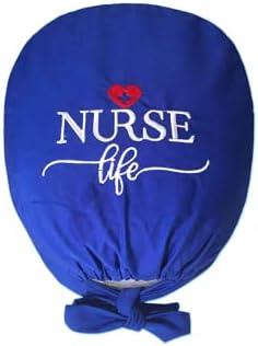 Generic Unisex Doctors And Nurses Surgical Scrub Cap With Adjustable Headband For Lining (Any Available Colour With Heart Embroidery) | Nigeria