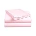Twin Size Sheet Set - Breathable & Cooling - Hotel Luxury Bed Sheets - Extra Soft - Deep Pockets - Easy Fit - 3 Piece Set - Wrinkle Free Baby Pink Bed Sheets - Twin Sheets - 3 PC Bed Sheet