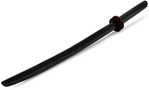 Playwell Martial Arts Deluxe Childrens Wooden Bokken - Black Oak - 33"