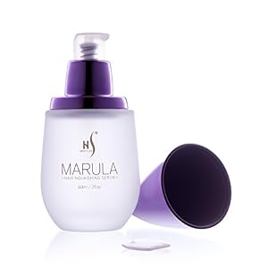 HerStyler Marula Oil Hair Serum – Frizzy Hair Serum for Straightening & Sheen – Fragrant Hair Care Serum for Glossy…